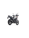 Silencieux d'échappement ARROW Indy Race EVO en aluminium avec embout inox - homologué CE - MOTO MORINI X-CAPE 700 2025-2026
