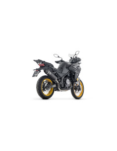 Silencieux d'échappement ARROW Indy Race en aluminium noir avec embout carbone - homologué CE - VOGE VALICO 525DSX 2023-2026 2