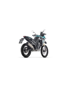 Silencieux ARROW Indy Race EVO en titane embout carbone - homologué CE - KOVE 800X PRO 2024 - 800X PRO / 800X RALLY 2025-2026 2