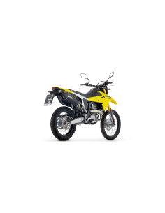 Silencieux d'échappement ARROW Explorer en titane avec embout carbone - homologué CE - SUZUKI DR-Z4S / DR-Z4SM 2025-2026 2