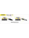 Silencieux d'échappement ARROW Explorer en aluminium noir avec embout carbone - homologué CE - SUZUKI V-STROM 1050 2025-2026