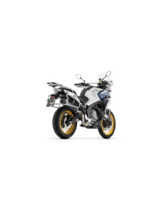 Silencieux d'échappement ARROW Indy Race EVO en titane avec embout carbone - homologué CE - CF MOTO 700MT ADVENTURE 2025-2026 2