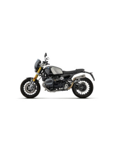 Silencieux d'échappement ARROW Pro-Race version haute en titane avec embout inox - homologué CE - BMW R 12 NINET 2024-2026