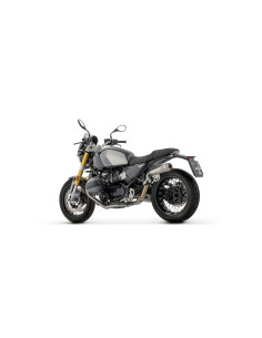 Silencieux d'échappement ARROW Pro-Race version haute en titane avec embout inox - homologué CE - BMW R 12 NINET 2024-2026 2