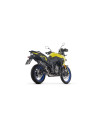 Silencieux ARROW Explorer en aluminium noir avec embout carbone - homologué CE - SUZUKI V-STROM 800DE / SE 2023-2026
