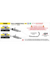 Silencieux d'échappement ARROW Indy Race EVO en titane avec embout inox - homologué CE - VOGE VALICO 800DSX RALLY 2025-2026