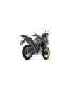 Silencieux d'échappement ARROW Indy Race en aluminium noir avec embout carbone - homologué CE - VOGE VALICO 625DSX 2025-2026