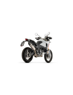 Silencieux d'échappement ARROW Indy Race en titane avec embout carbone - homologué CE - DUCATI DESERT X 2026 2
