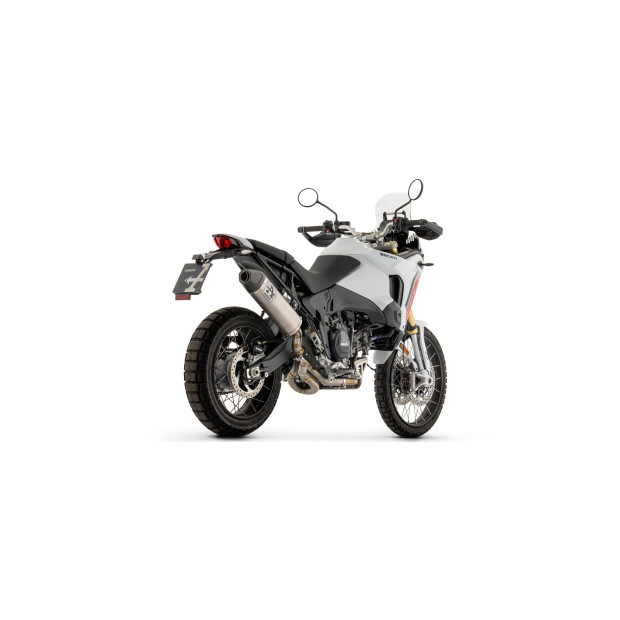 Silencieux d'échappement ARROW Indy Race en titane avec embout carbone - homologué CE - DUCATI DESERT X 2026