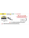 Silencieux d'échappement ARROW Indy Race EVO en titane avec embout carbone - homologué CE - BMW F 450 GS 2026