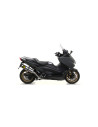 Silencieux ARROW Race-Tech en titane avec embout carbone - homologué CE - YAMAHA TMAX 530 2017-2019 - TMAX 560 2020-2024
