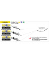 Silencieux d'échappement ARROW Pro-Race en nichrome - homologué CE - HONDA FORZA 750 2021-2024
