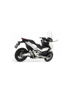 Silencieux d'échappement ARROW Pro-Race en nichrome noir - homologué CE - HONDA FORZA 750 2021-2024 2