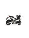 Silencieux d'échappement ARROW Pro-Race en nichrome noir - homologué CE - HONDA FORZA 750 2021-2024