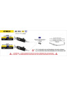 Silencieux d'échappement ARROW Urban en aluminium noir avec embout carbone - homologué CE - KYMCO AK 550 2021-2026