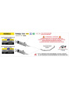 Silencieux d'échappement ARROW Indy Race EVO version courte en titane embout carbone - homologué CE - HONDA FORZA 750 2021-2026
