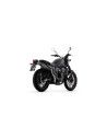 Silencieux d'échappement ARROW Rebel en inox noir avec embout carbone - homologué CE - HONDA CL 500 2023-2024