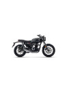 Silencieux d'échappement ARROW Rebel en inox noir avec embout aluminium - homologué CE - HONDA GB 350 S 2025-2026