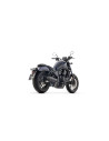 Silencieux ARROW Rebel en titane noir avec embout aluminium noir - homologué CE - HONDA CMX 1100 Rebel ARROW 2025-2026