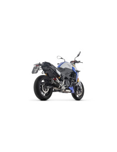 Silencieux d'échappement ARROW Indy Race EVO en titane avec embout carbone - homologué CE - BMW F 900 R / F 900 XR 2025-2026 2