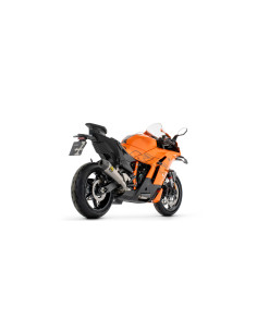 Silencieux d'échappement ARROW X-Kone en titane avec embout carbone - homologué CE - KTM 990 RC R - DUKE 990 2026 2