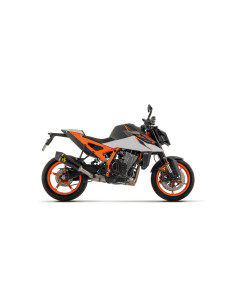 Silencieux d'échappement ARROW X-Kone en inox noir avec embout carbone - homologué CE - KTM 990 RC R - DUKE 990 2026