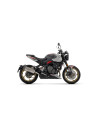 Silencieux d'échappement ARROW Indy Race EVO en titane avec embout carbone - homologué CE - TRIUMPH TRIDENT 800 2026