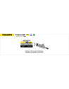 Silencieux d'échappement ARROW Indy Race EVO en titane avec embout carbone - homologué CE - TRIUMPH TRIDENT 800 2026
