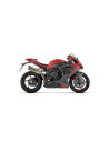 Silencieux d'échappement ARROW Indy Race EVO en titane avec embout carbone - homologué CE - MV AGUSTA F3 800 2022-2026