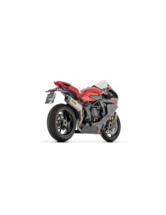 Silencieux d'échappement ARROW Indy Race EVO en titane avec embout carbone - homologué CE - MV AGUSTA F3 800 2022-2026 2