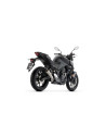 Silencieux d'échappement ARROW Pro-Race en nichrome noir - homologué CE - YAMAHA YZF R3 - MT-03 2025-2026 (réf. 77516PRI)