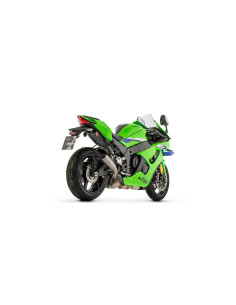 Silencieux d'échappement ARROW Pro-Race avec raccord en titane avec embout inox - homologué CE - KAWASAKI ZX-10R / ZX-10RR 2026 2