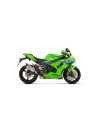 Silencieux d'échappement ARROW Pista avec raccord en titane avec embout carbone - homologué CE - KAWASAKI ZX-10R / ZX-10RR 2026