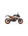 Silencieux d'échappement ARROW Pista en titane avec embout carbone - homologué CE - KTM DUKE 990 2026