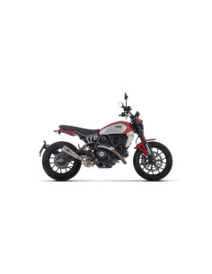 Silencieux d'échappement ARROW Pro-Race en nichrome noir - homologué CE - DUCATI SCRAMBLER 800 2025-2026