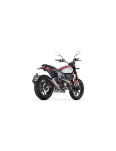 Silencieux d'échappement ARROW Pro-Race en nichrome noir - homologué CE - DUCATI SCRAMBLER 800 2025-2026 2