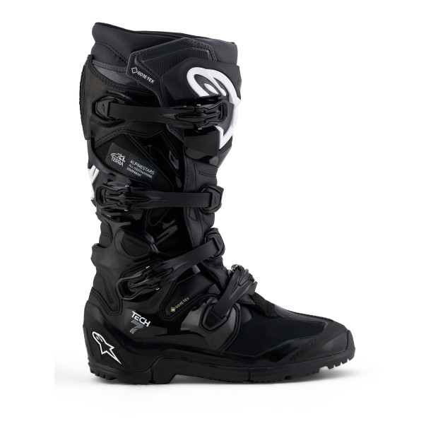 Bottes enduro Alpinestars Tech 7 Enduro Gore-Tex - Noir Gris foncé