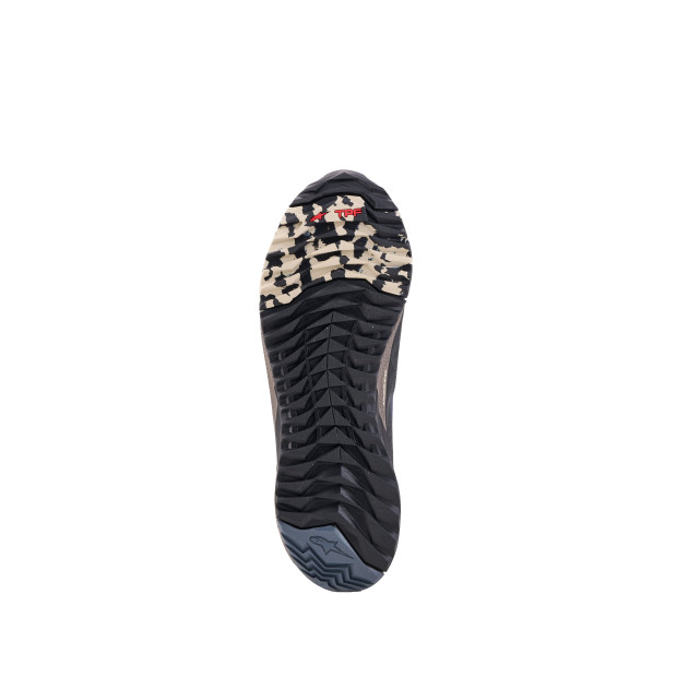 Chaussures moto Alpinestars CR-X Gore-Tex - Noir Gris foncé Beige