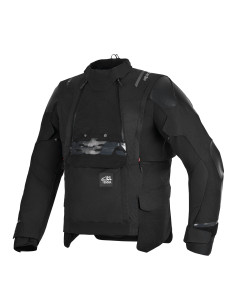 Veste aventure Alpinestars Halo V2 Drystar - Noir