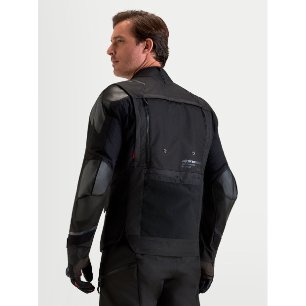 Veste aventure Alpinestars Halo V2 Drystar - Noir