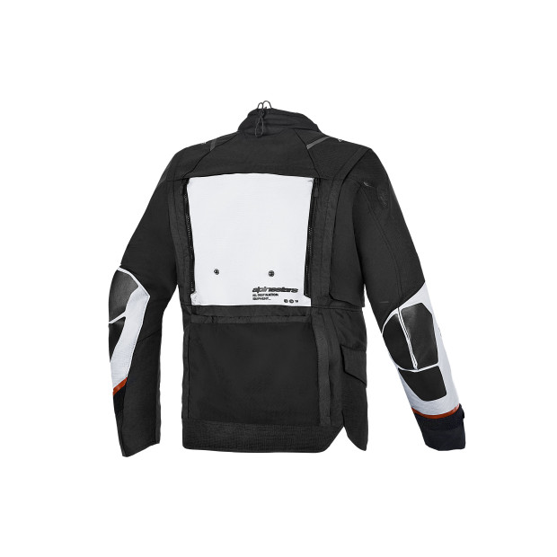 Veste aventure Alpinestars Halo V2 Drystar - Gris foncé Gris clair Noir