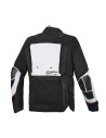 Veste aventure Alpinestars Halo V2 Drystar - Gris foncé Gris clair Noir