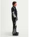 Veste aventure Alpinestars Halo V2 Drystar - Gris foncé Gris clair Noir