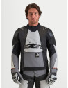 Veste aventure Alpinestars Halo V2 Drystar - Gris foncé Gris clair Noir