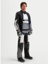 Veste aventure Alpinestars Halo V2 Drystar - Gris foncé Gris clair Noir
