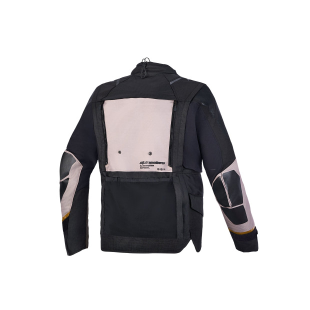 Veste aventure Alpinestars Halo V2 Drystar - Gris aluminium Marron Noir