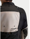 Veste aventure Alpinestars Halo V2 Drystar - Gris aluminium Marron Noir