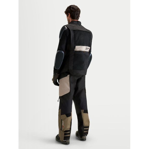 Veste aventure Alpinestars Halo V2 Drystar - Gris aluminium Marron Noir