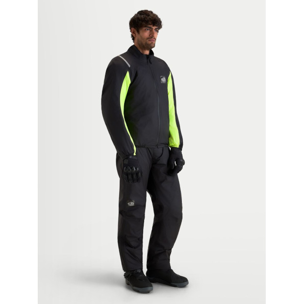 Veste aventure Alpinestars Halo V2 Drystar - Gris aluminium Marron Noir