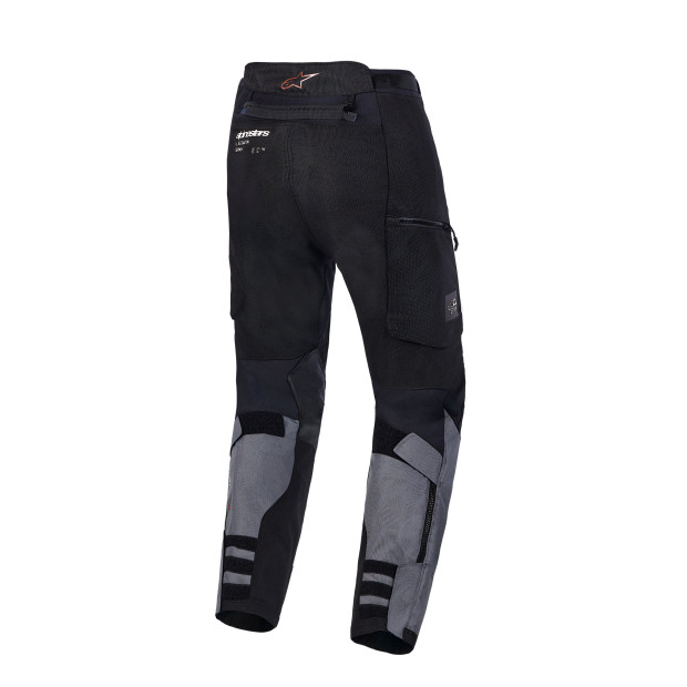 Pantalon aventure Alpinestars Halo V2 Drystar - Gris foncé Gris clair Noir